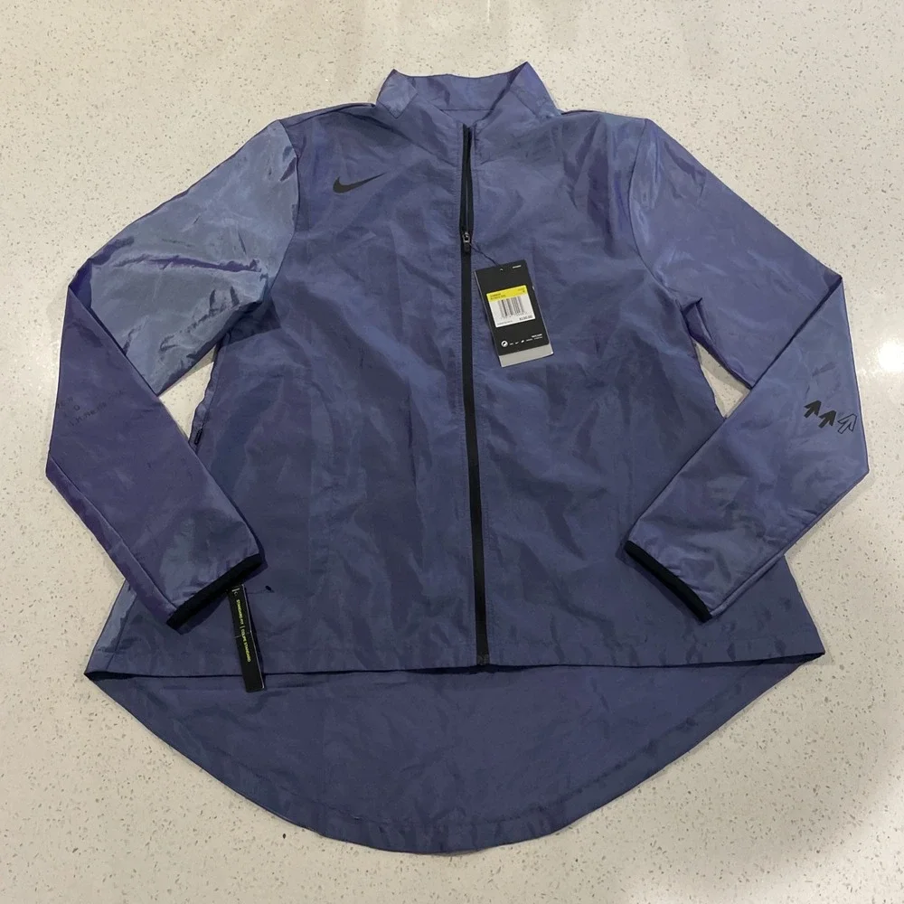 Nike Future Air Running Jacket BV3845-556 Purple Size S NWT Retail $130
